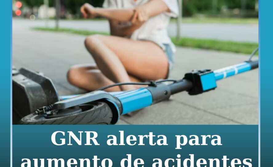 GNR alerta para o aumento da sinistralidade com trotinetes