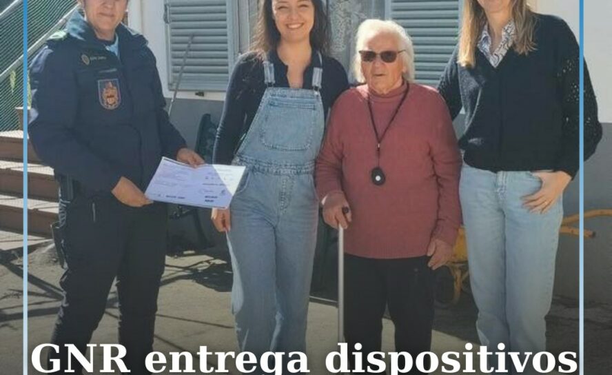 GNR entrega dispositivos eGuard a cidadãos mais vulneráveis em Penamacor