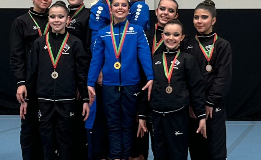Ginastas da Albigym em destaque entre Cáceres e Coimbra