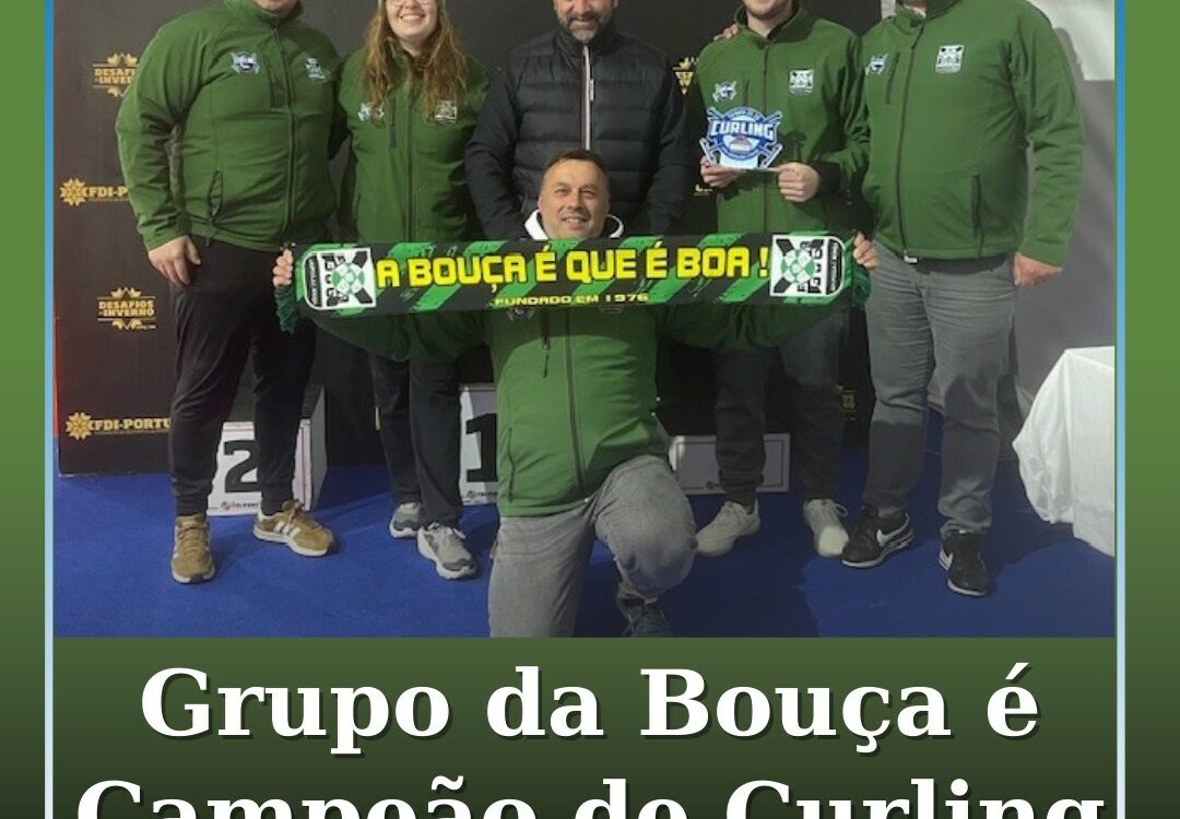 Grupo da Bouça é Campeão de Curling