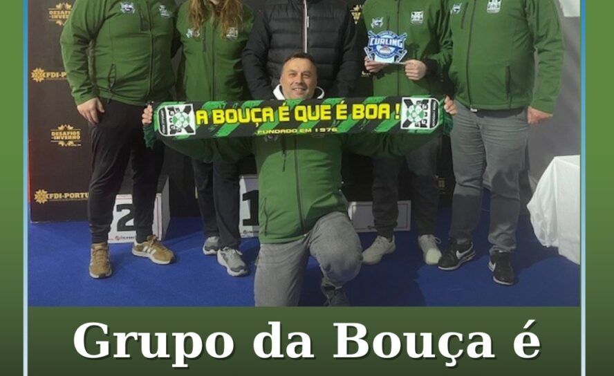 Grupo da Bouça é Campeão de Curling