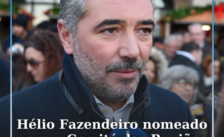 Hélio Fazendeiro nomeado para o Comité das Regiões da União Europeia