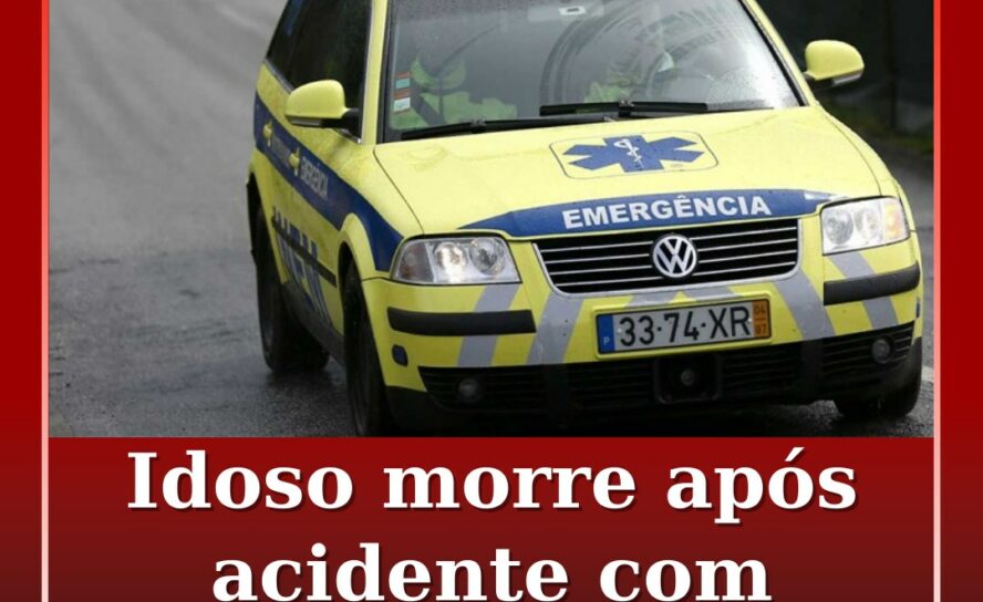 Idoso morre após acidente com máquina agrícola