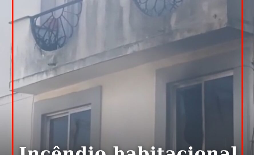 Incêndio numa habitação em Castelo Branco