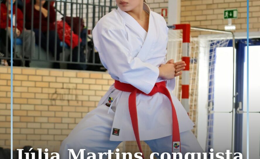 Júlia Martins conquista ouro no Open da Lourinhã