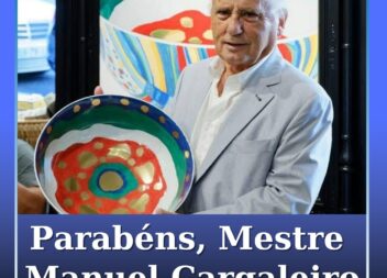 Mestre Manuel Cargaleiro celebraria hoje, 16 de março, o seu 99.º aniversário.