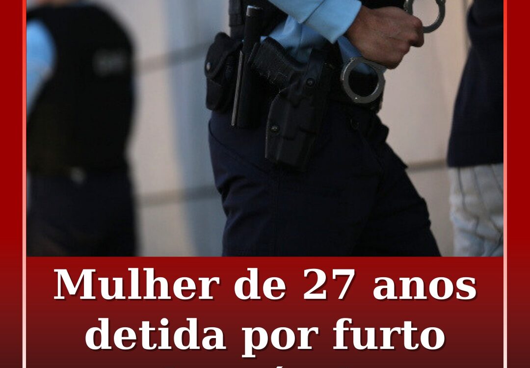 Mulher de 27 anos detida por furto de veículo