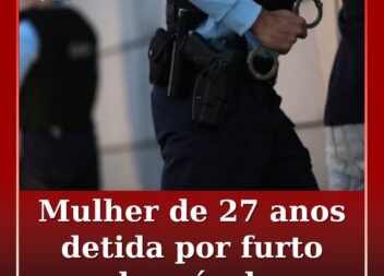 Mulher de 27 anos detida por furto de veículo