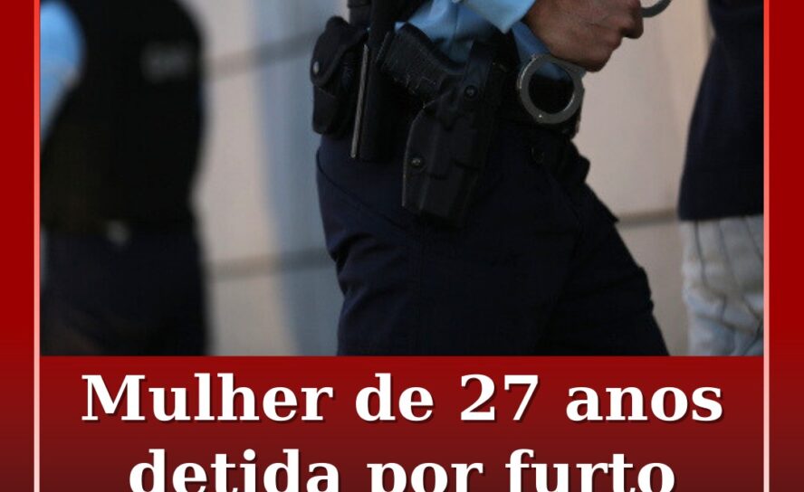 Mulher de 27 anos detida por furto de veículo