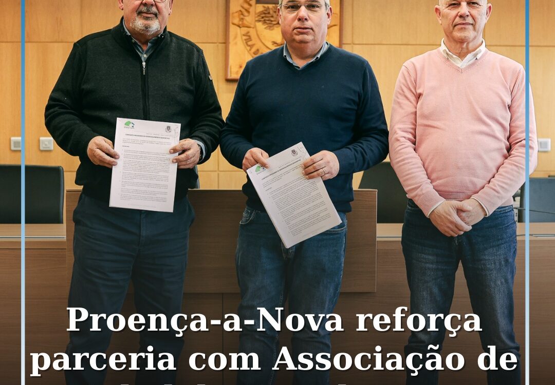 Município de Proença-a-Nova reforça parceria com Associação de Futebol de Castel