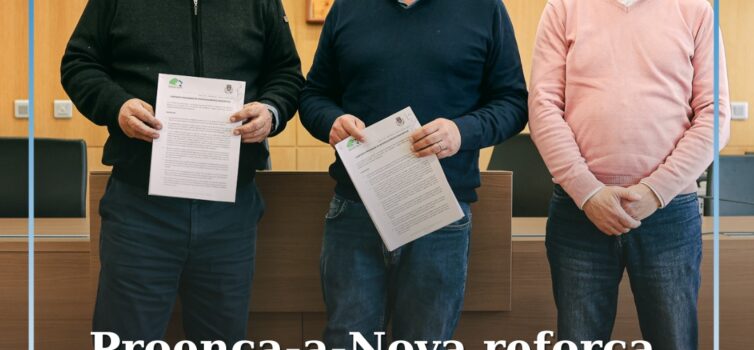 Município de Proença-a-Nova reforça parceria com Associação de Futebol de Castel