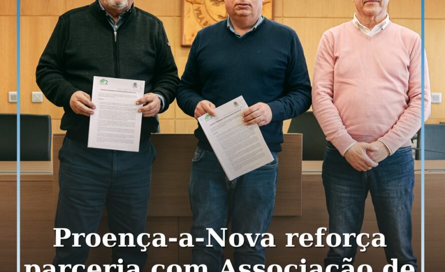 Município de Proença-a-Nova reforça parceria com Associação de Futebol de Castel