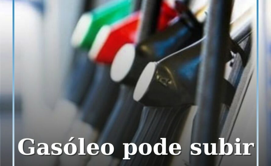 O preço do gasóleo poderá disparar entre 15 e 20 cêntimos por litro na próxima s