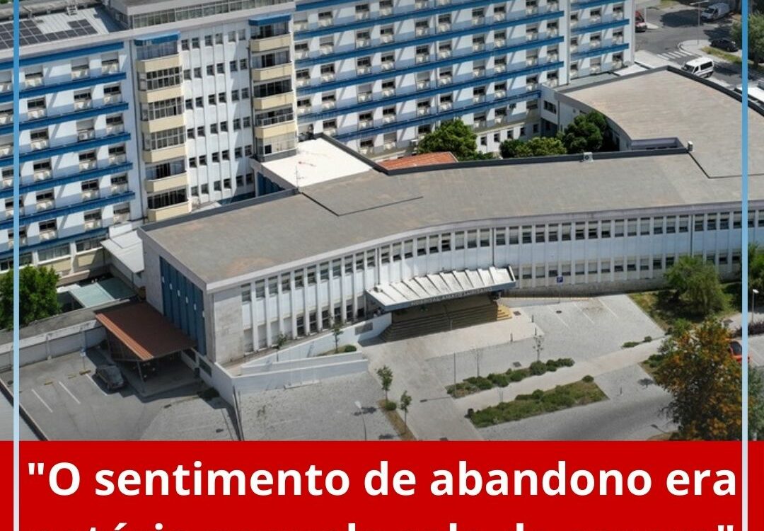 "O sentimento de abandono era notório naquela sala de espera" - Carla (nome fict