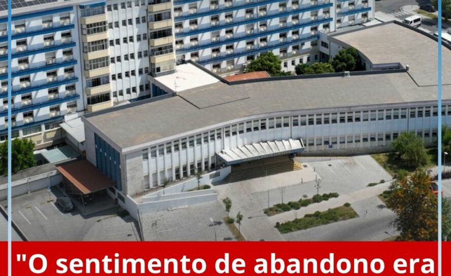 "O sentimento de abandono era notório naquela sala de espera" - Carla (nome fict