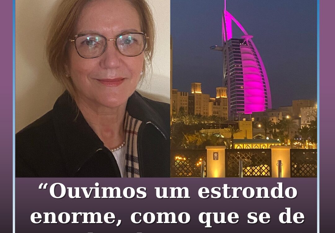 "Ouvimos um estrondo enorme, como que se de uma bomba se tratasse" - O relato de