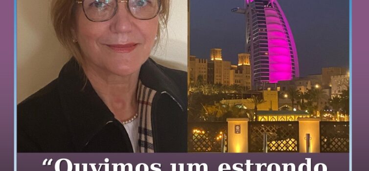"Ouvimos um estrondo enorme
