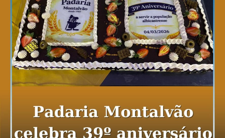 Padaria Montalvão de Parabéns