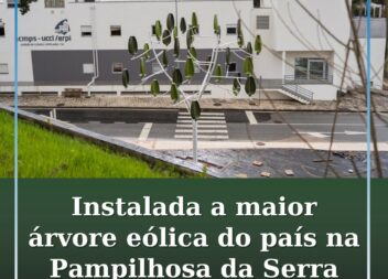 Pampilhosa da Serra recebe a maior árvore eólica do país.