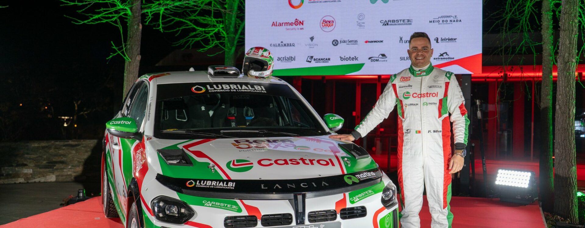 Pedro Silva apresenta novo Lancia para a temporada de 2026