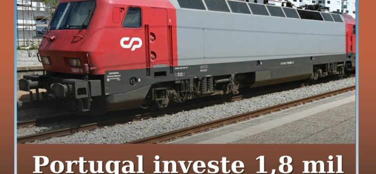 Portugal investe 1,8 mil milhões de euros na compra de 195 comboios.