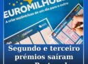 Segundo e terceiro prémios saíram em Portugal