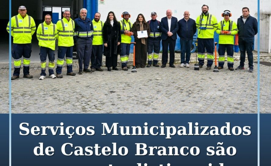 Serviços Municipalizados de Castelo Branco voltam a ser distinguidos com o Selo