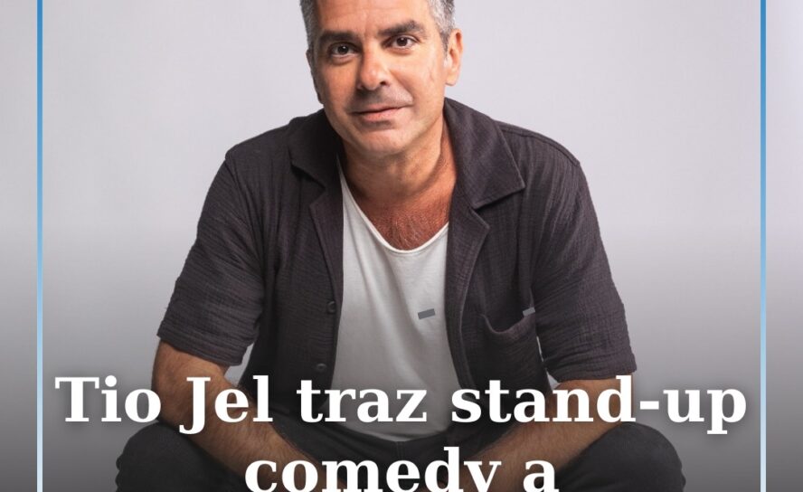 Tio Jel traz stand-up comedy a Vila Velha de Ródão