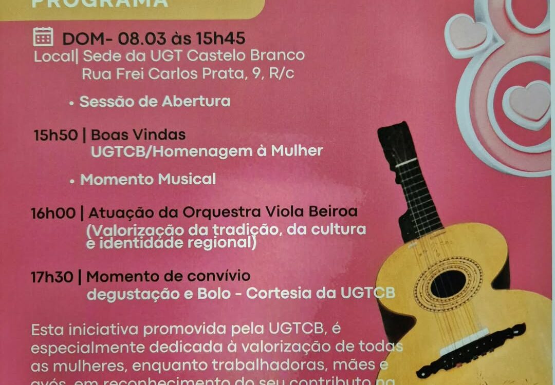 UGT-CB comemora Dia da Mulher