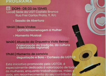 UGT-CB comemora Dia da Mulher