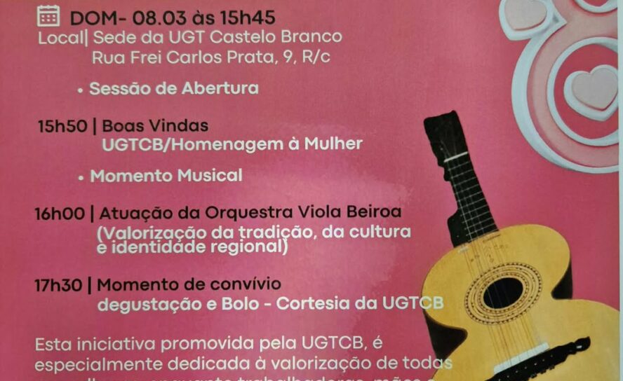 UGT-CB comemora Dia da Mulher