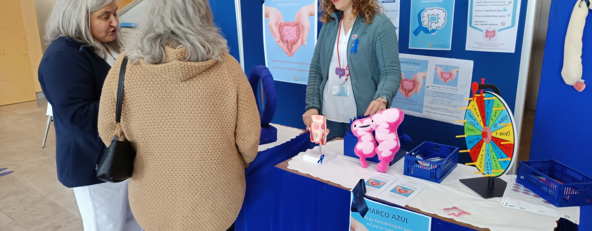 ULSCB assinala “Março Azul” com ação de sensibilização para o Cancro Colorretal
