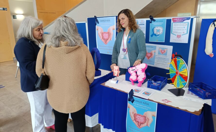 ULSCB assinala “Março Azul” com ação de sensibilização para o Cancro Colorretal