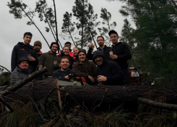 Voluntários unem-se na Sertã para desobstruir caminhos após as tempestades