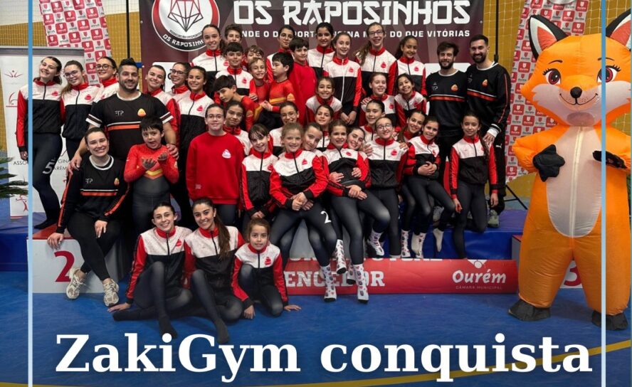ZakiGym conquista ouro e cinco títulos no fim de semana
