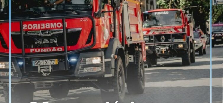 28 novos estagiários iniciam formação nos Bombeiros Voluntários do Fundão