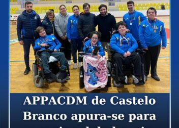 APPACDM de Castelo Branco apura-se para o regional de boccia do Desporto Escolar