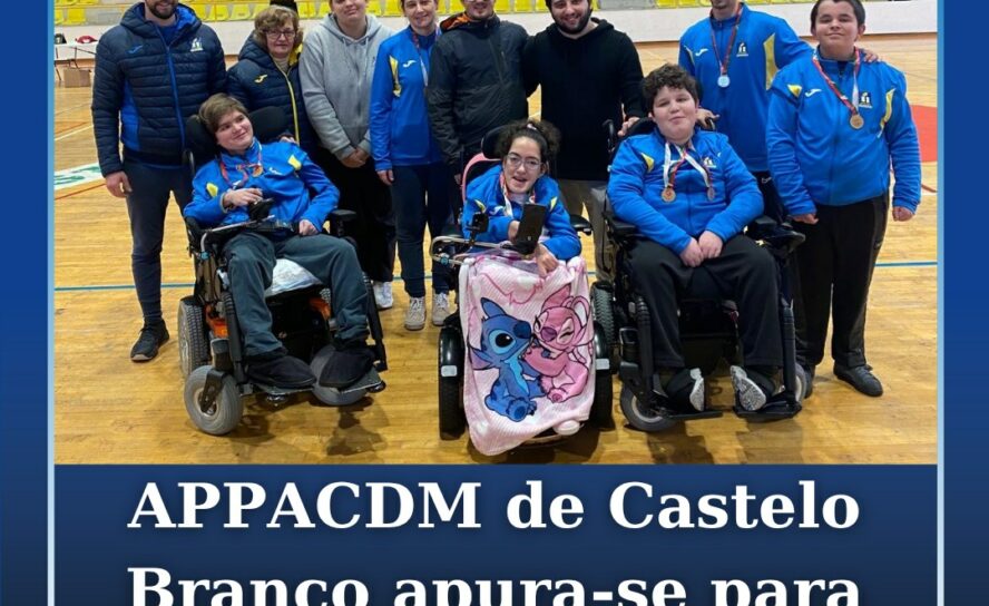 APPACDM de Castelo Branco apura-se para o regional de boccia do Desporto Escolar