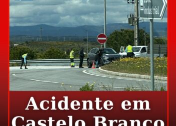 Acidente em Castelo Branco