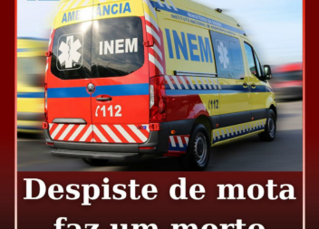 Acidente em Chão da Vã faz um morto