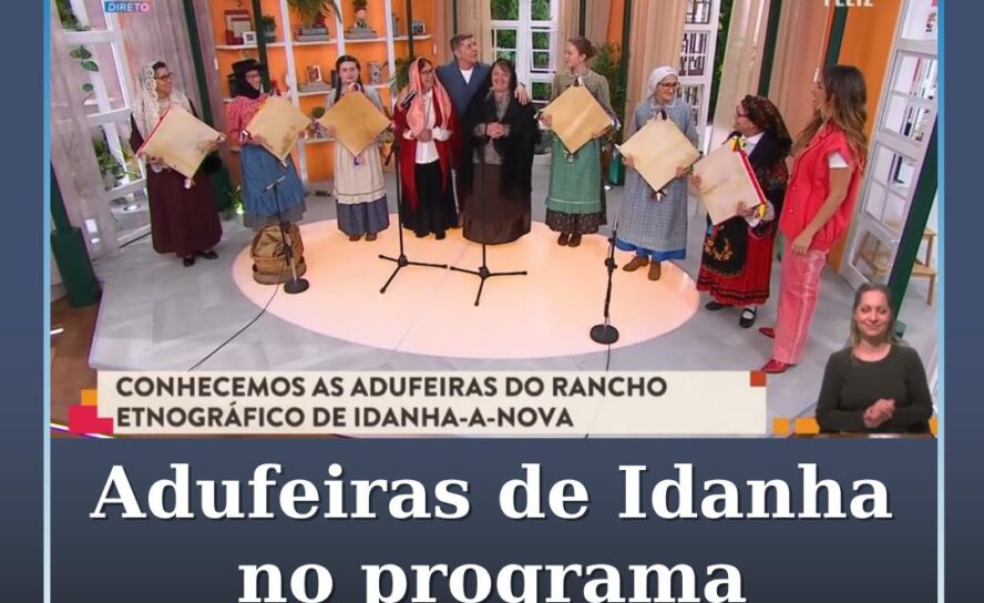 Adufeiras de Idanha no programa "Casa Feliz" da SIC