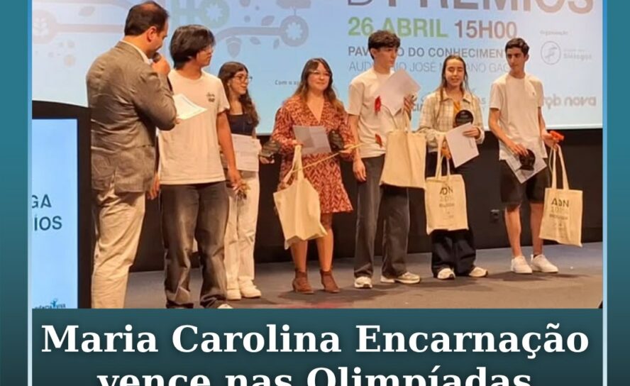 Aluna do Agrupamento de Escolas do Fundão vence nas Olimpíadas Portuguesas da Bi