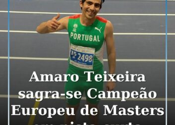 Amaro Teixeira sagra-se Campeão Europeu de Masters em pista curta