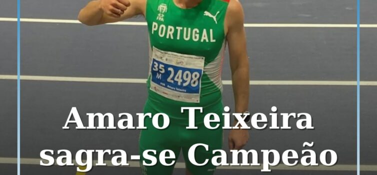 Amaro Teixeira sagra-se Campeão Europeu de Masters em pista curta