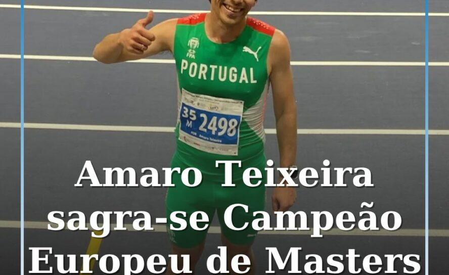 Amaro Teixeira sagra-se Campeão Europeu de Masters em pista curta