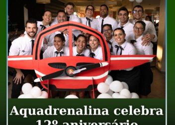 Aquadrenalina celebra 12º aniversário