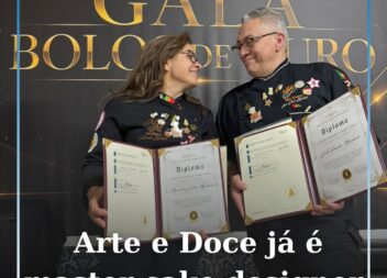 Arte e Doce recebe certificação Master Cake Designer