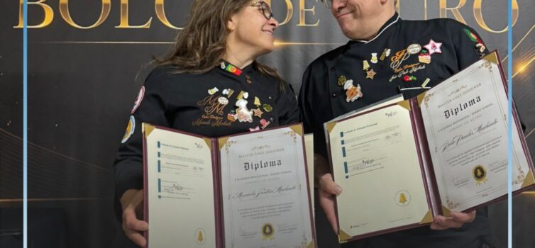 Arte e Doce recebe certificação Master Cake Designer