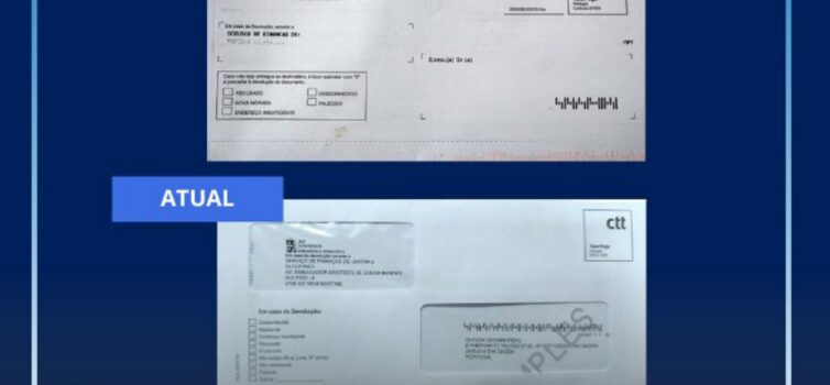 Autoridade Tributária adota novo modelo de envio de cartas