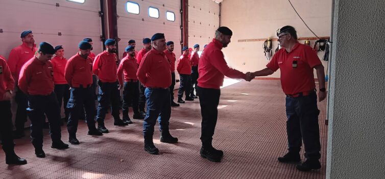 Bruno Marcelino promovido a Chefe nos Bombeiros Voluntários de Cernache do Bonja